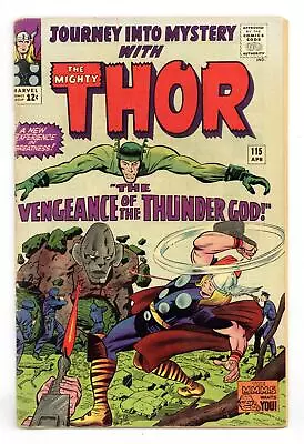 Buy Thor Journey Into Mystery #115 GD/VG 3.0 1965 • 22.14£