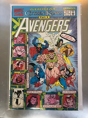 Buy Avengers Annual 21 (1992) Huge High Grade, Citizen Kang Part 4, Tons Of Pics • 8.10£