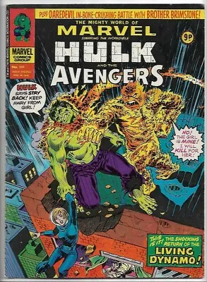 Buy The Mighty World Of Marvel #203 Hulk VG (1976) Marvel Comics UK • 3.50£