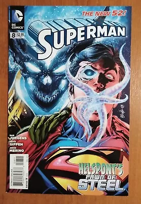 Buy Superman #8 - DC Comics 1st Print 2011 Series • 6.95£