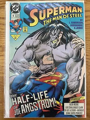 Buy Superman: The Man Of Steel #4 October 1991 Simonson / Bogdanove DC Comics • 0.99£