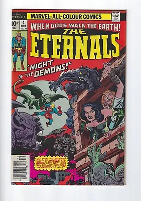 Buy The Eternals #4 (Oct 1976) 1st App. Gammenon The Gatherer - Marvel Comics • 20£
