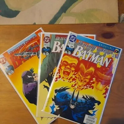 Buy DC Comics Detective Comics Vol 1 Issues #657 #658 #661  NM- 9.2 • 12.50£