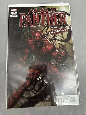 Buy Black Panther #14 Marvel Comics Carnage-ized Variant September 2019 • 1.29£