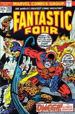 Buy Fantastic Four #132 (1972) 1st Full App. Omega The Ultimate Alpha, Medusa Joi... • 4.73£