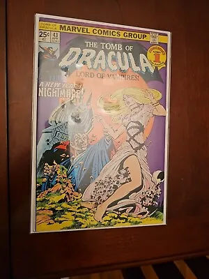Buy Tomb Of Dracula #43 Marvel 1976 WRIGHTSON  • 7.91£