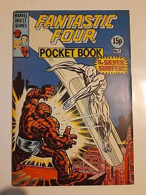 Buy Fantastic Four Pocket Book #7 1980 7.0 Reprints 1st Story From FF #55 #56 • 6.99£