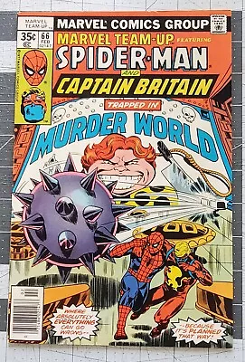 Buy Marvel Team-Up #66 (Marvel, February 1978) 1st Murder World 1st Full Arcade VF • 7.88£