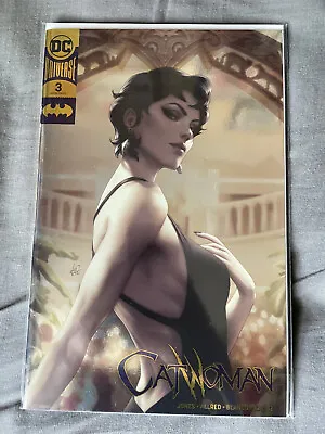Buy Catwoman #3 DC Boutique Exclusive Gold Foil Stanley 'Artgerm' Lau Variant - 2018 • 35£