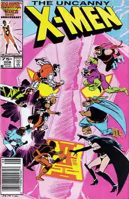 Buy Uncanny X-Men, The #208 (Newsstand) VG; Marvel | Low Grade - Chris Claremont - W • 2.18£