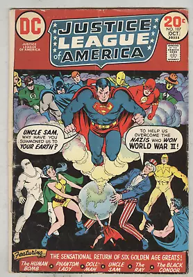 Buy Justice League Of America #107 October 1973 G/VG Revival Freedom Fighters • 3.21£