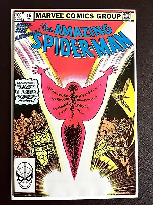 Buy 1982 Amazing Spider-Man Annual 16 US Comic 1st Monica Rambeau • 32.43£