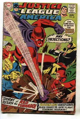 Buy Justice League Of America #64-  Red Tornado-Silver-Age Comic Book • 31.03£