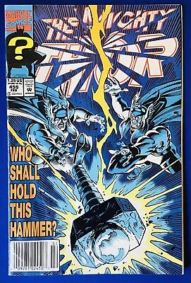 Buy Thor #459 1993 1st Thunderstrike - Masterson Becomes Thunderstrike; Newsstand;VG • 8£