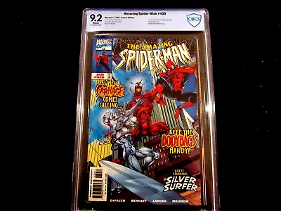 Buy Amazing Spider-man #430 - CBCS (CGC) 9.2 -  Carnage & Silver Surfer Appearances  • 63.07£