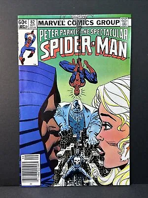 Buy Peter Parker Spectacular Spider-Man #82 1983 Marvel Newsstand Cloak& Dagger NM • 7.88£