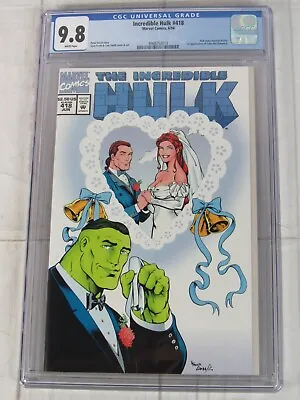 Buy The Incredible Hulk #418 CGC 9.8 WP June 1994 Marvel Comics 4068252013  • 75.46£