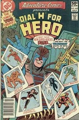 Buy Adventure Comics #483 Near Mint 1979 Dc Comics Dial  H  For Hero • 5.05£