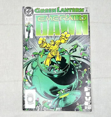 Buy DC Comics - Green Lantern Emerald Dawn #5 Of 6 - April 1990 - FN/VFN (35к) • 4£