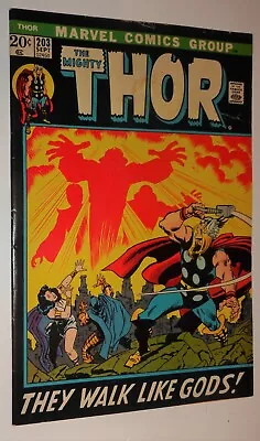 Buy Thor #203 John Buscema Fine 1972 • 8.90£