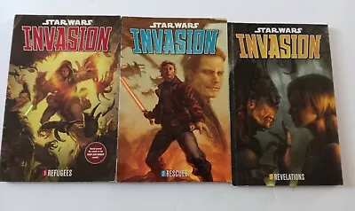 Buy Star Wars Invasion: Volume 1, & 3 Graphic Novel  - Refugees Rescues Revelations  • 8£