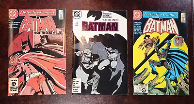Buy Bronze Age Batman Lot: Batman #407, Detective Comics #540 & #546 (DC 84-87) • 15.18£