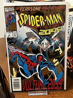 Buy Spider-Man 2099 #7 Marvel Comics 1992 Newsstand Edition VF+/NM • 7.13£