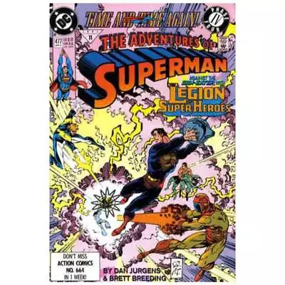Buy Adventures Of Superman (1987 Series) #477 In NM Minus Condition. DC Comics [i& • 1.54£