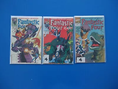 Buy Three Marvel Comics Fantastic Four  Issues 344, 345, & 346 • 11.82£