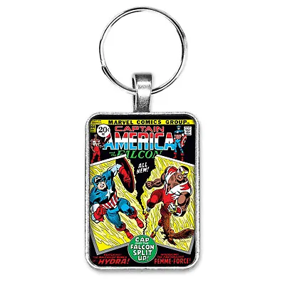 Buy Captain America And The Falcon #144 Cover Key Ring Or Necklace Marvel Comic Book • 12.35£