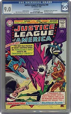 Buy Justice League Of America #40 CGC 9.0 1965 1253467028 • 193.70£