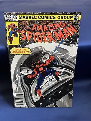 Buy Amazing Spider-man #230 Juggernaut Cover 1982 Newsstand • 39.96£