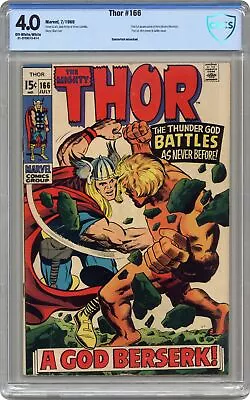 Buy Thor #166 CBCS 4.0 1969 21-2FFD315-014 • 74.73£