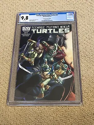 Buy Teenage Mutant Ninja Turtles 47 CGC 9.8 White Pages- RARE Retailer Incentive Ed. • 78.82£
