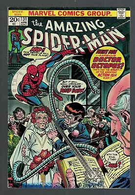 Buy Marvel Comics Amazing Spiderman 131 1974 6.0 FN Dr Octopus Marries Aunt May   • 39.99£