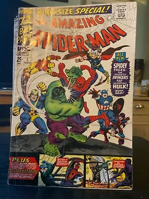 Buy Marvel The Amazing Spider Man Annual 3 • 35£
