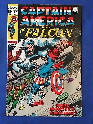 Buy Captain America #135 VFN+ (8.5) MARVEL ( Vol 1 1971) (C) • 32£
