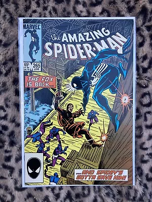 Buy Amazing Spider-Man #265 VF- (1985) KEY! 1st App. Silver Sable Marvel Comics • 19.45£