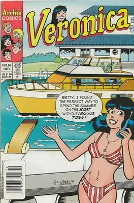 Buy Veronica #68 ORIGINAL Vintage 1997 Archie Comics GGA Bikini • 23.74£