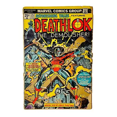 Buy Astonishing Tales Deathlok The Demolisher #25 * 1974 * Comic Book • 34.77£