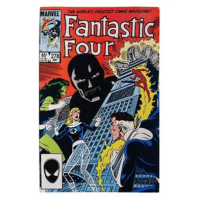 Buy Fantastic Four Marvel '85 278 John Byrne Jerry Ordway Doctor Doom Wyatt Wingfoot • 6.42£