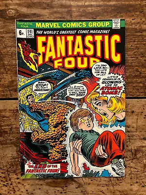 Buy Bronze Age Marvel Comic FANTASTIC FOUR #141 - 1973 - Annihilus - VG 4.0 • 7£