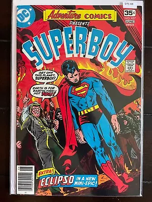 Buy Adventure Comics 457 Superboy Vol 1 Newsstand High Grade 9.6 DC Comic D71-69 • 9.53£