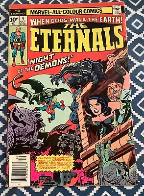 Buy ETERNALS (1976) #4 - 1ST APP Of GAMMENON - Back Issue (S) • 19£