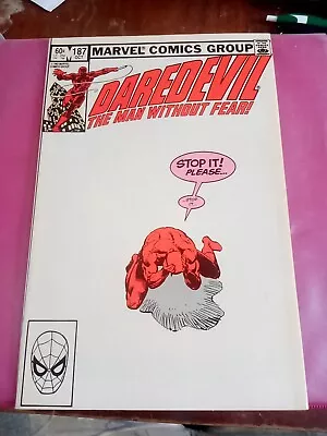 Buy DAREDEVIL # 187 ( October 1982) Bagged And Boarded 1st Appearance Of The Chaste • 11.21£