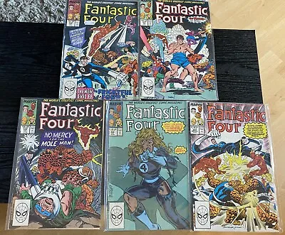 Buy Marvel Comics - 5x Fantastic Four Lot - Issues #326 #327 #329 #332 #333 • 9.99£