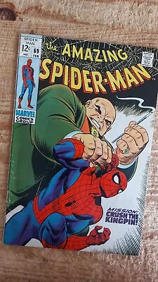 Buy The Amazing Spider-Man #69  1969 Kingpin Romita VGF • 49.99£