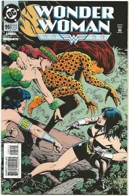 Buy Wonder Woman #95 (1995) Vintage WW Vs Poison Ivy, Cheshire And Cheetah • 11.04£