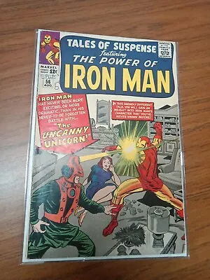 Buy Tales Of Suspense #56 Key 1st Appearance The Unicorn VG- 1964 Stan Lee Don Heck • 23.75£
