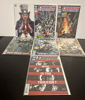 Buy Comic Lot Freedom Fighters #1 DC Comics 2019 Oliver Variant #2-7 • 14.56£